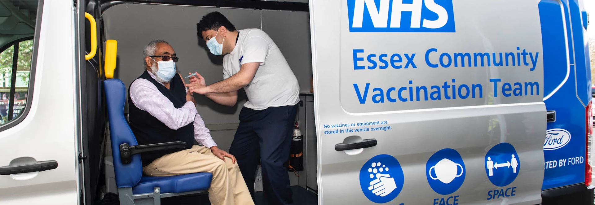 Ford transforms Transit van into mobile Covid-19 vaccination unit 
